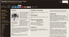 Desktop Screenshot of genealogy.ravensbeak.com